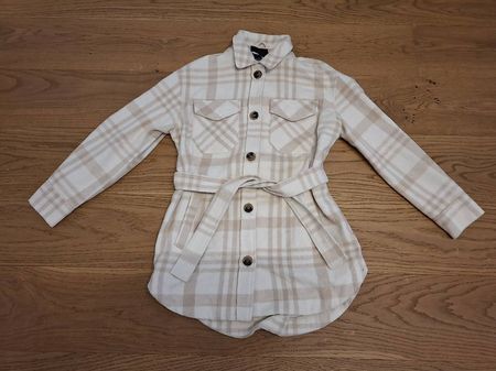 Übergangsjacke / Mantel kariert Gr. S (XS) von Tally Weijl