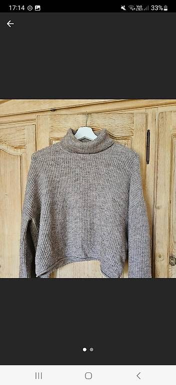 Pulls & Sweat-shirts: vero moda brown turtleneck sweater grösse m – D'occasion à Kiesen par Laura._