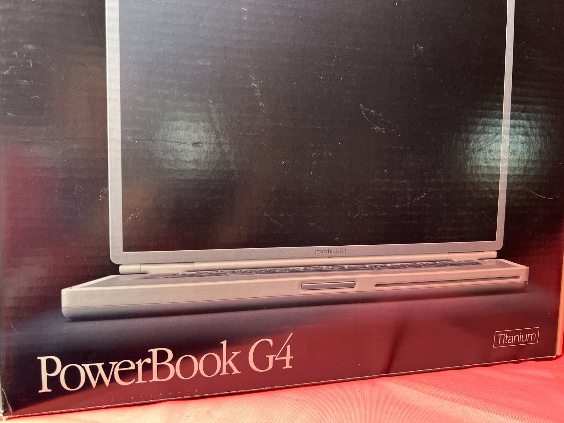Apple Notebook: Original Apple PowerBook G4 Titanium-Verpackung – Usato da Lütisburg venduto da wiesenpippau 3