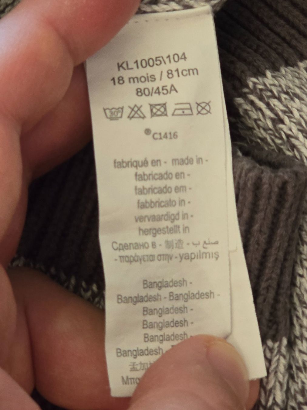 Maglioni & Felpe: Orchestra Baby Boy Strickpullover, Grösse 80, Top! – Usato da Teufenthal AG venduto da thuzsu 3