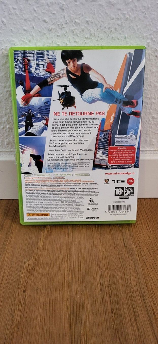 Microsoft Giochi: Xbox 360 - Mirrors Edge – Usato da Münsingen venduto da DigitaleSpielecke 1