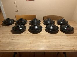 9 KANHSHU Kochtöpfe unbenutzt,18 cm Durchmesser