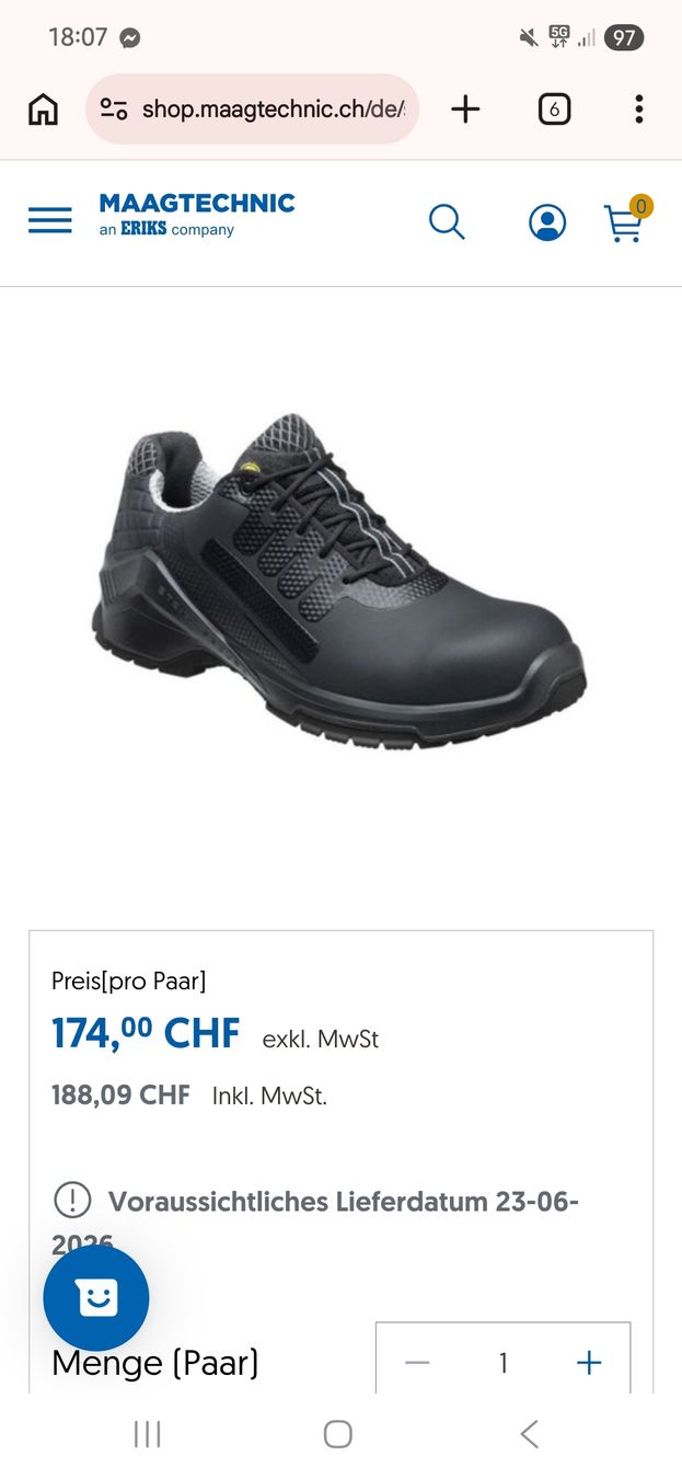 Herrenschuhe: STEITZ SECURA Grösse 40 – Neu (gemäss Beschreibung) aus Lyss von Tigaslopezzz 6