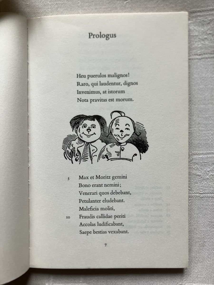 Libri: Speziell Max und Moritz lateinisch – Usato da Lyss venduto da Punktum01 3