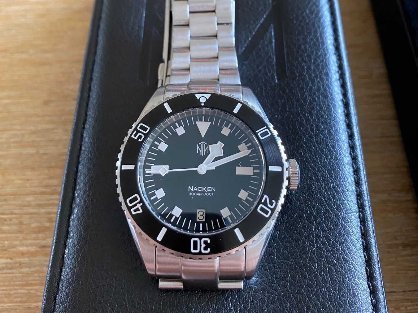 Orologi: Seltene NTH Näcken Date black – Usato da Bronschhofen venduto da rednola86 2