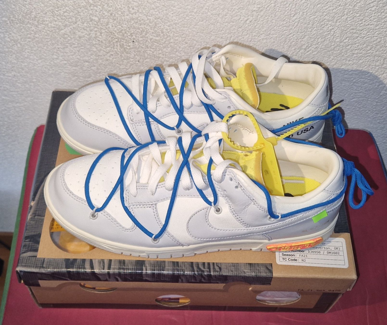 Nike Scarpe da uomo: Nike Dunk Low Off White Lot 10 – Nuovo (secondo la descrizione) da Zürich venduto da iAmmann 1