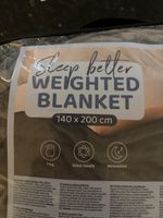 Gewichtsdecke 140x200 cm 7 kg Glasperlen neu verpackt