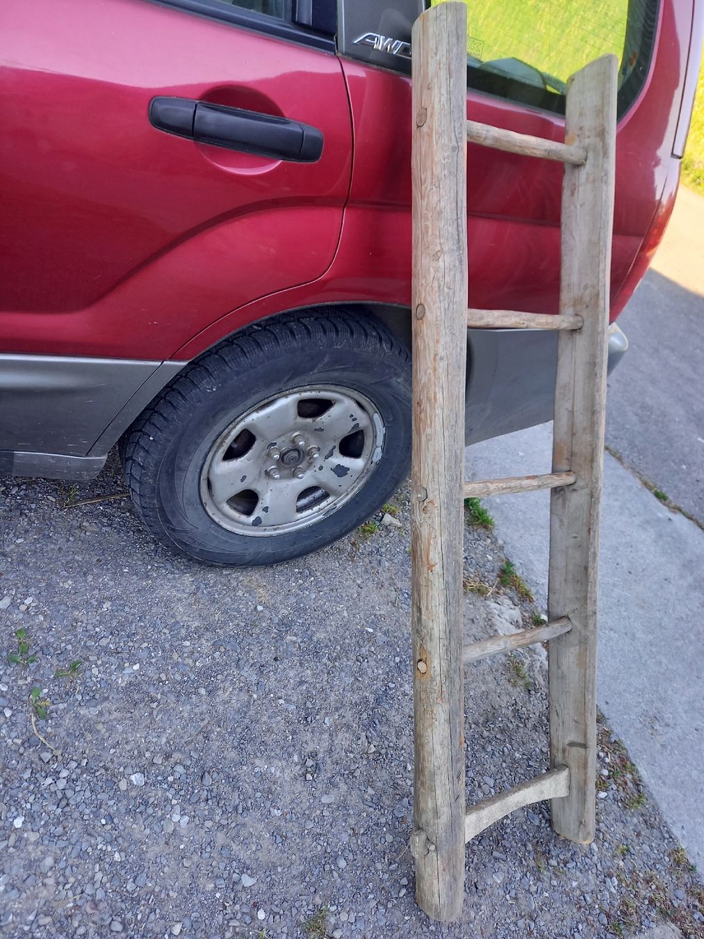 Scale: Antike starke Holzleiter gebraucht – Usato da Galgenen venduto da Allerlei8854 2