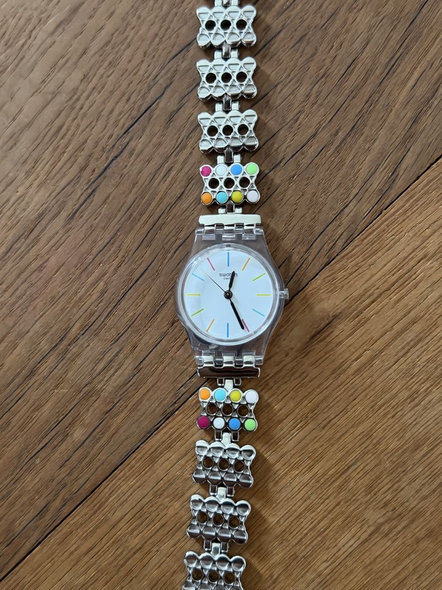 Swatch Orologi: Swatch Uhr Damen farbig – Usato da Zürich venduto da chi_9dfb 2