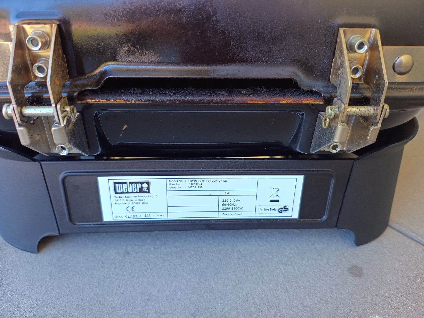 Weber Griglie: Weber Lumin Compact Elektro Grill – Usato da Emmetten venduto da Hornberger 3