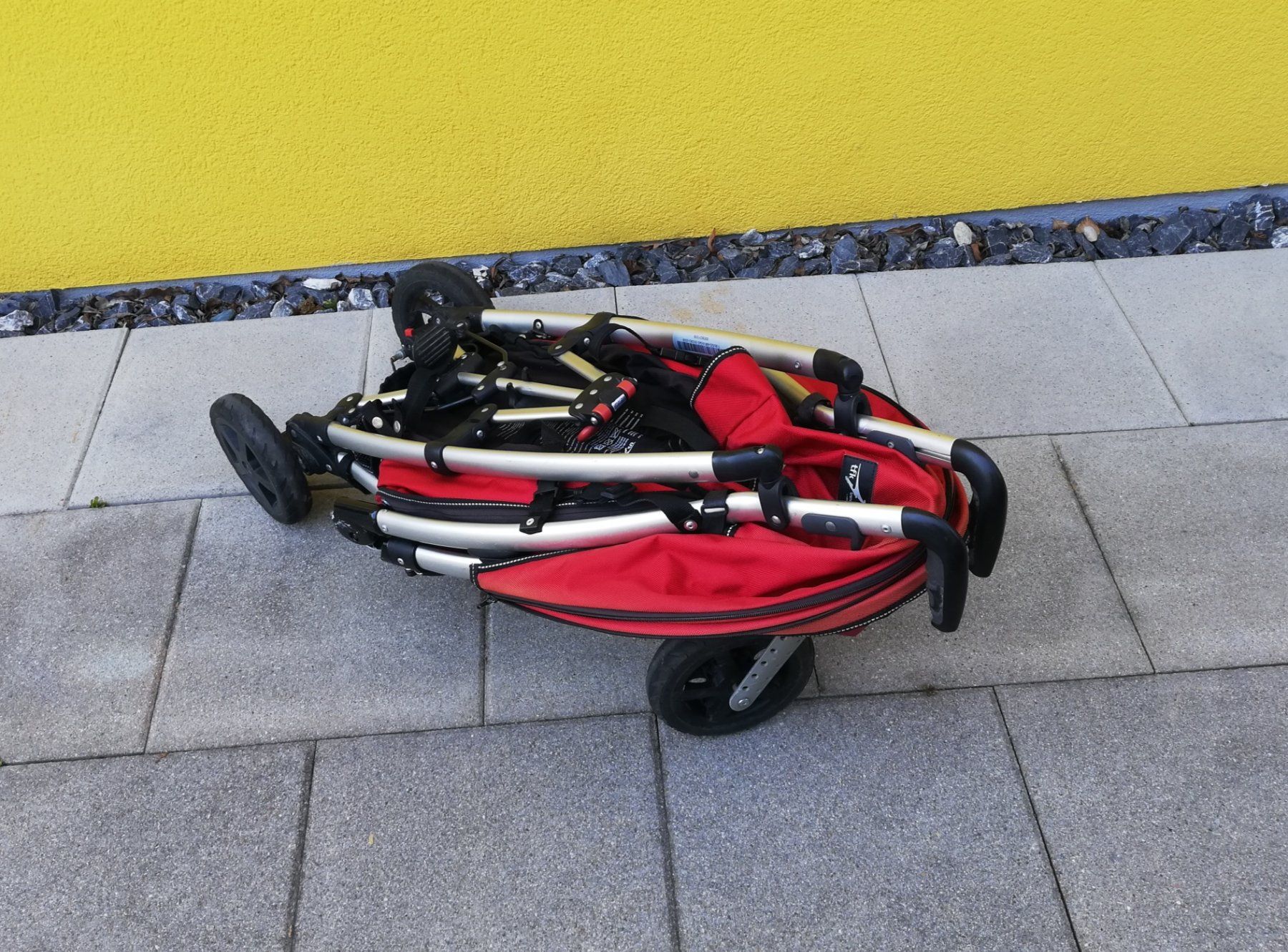 Poussette: Kinderwagen rot – D'occasion à Rothrist par GIWALD 4
