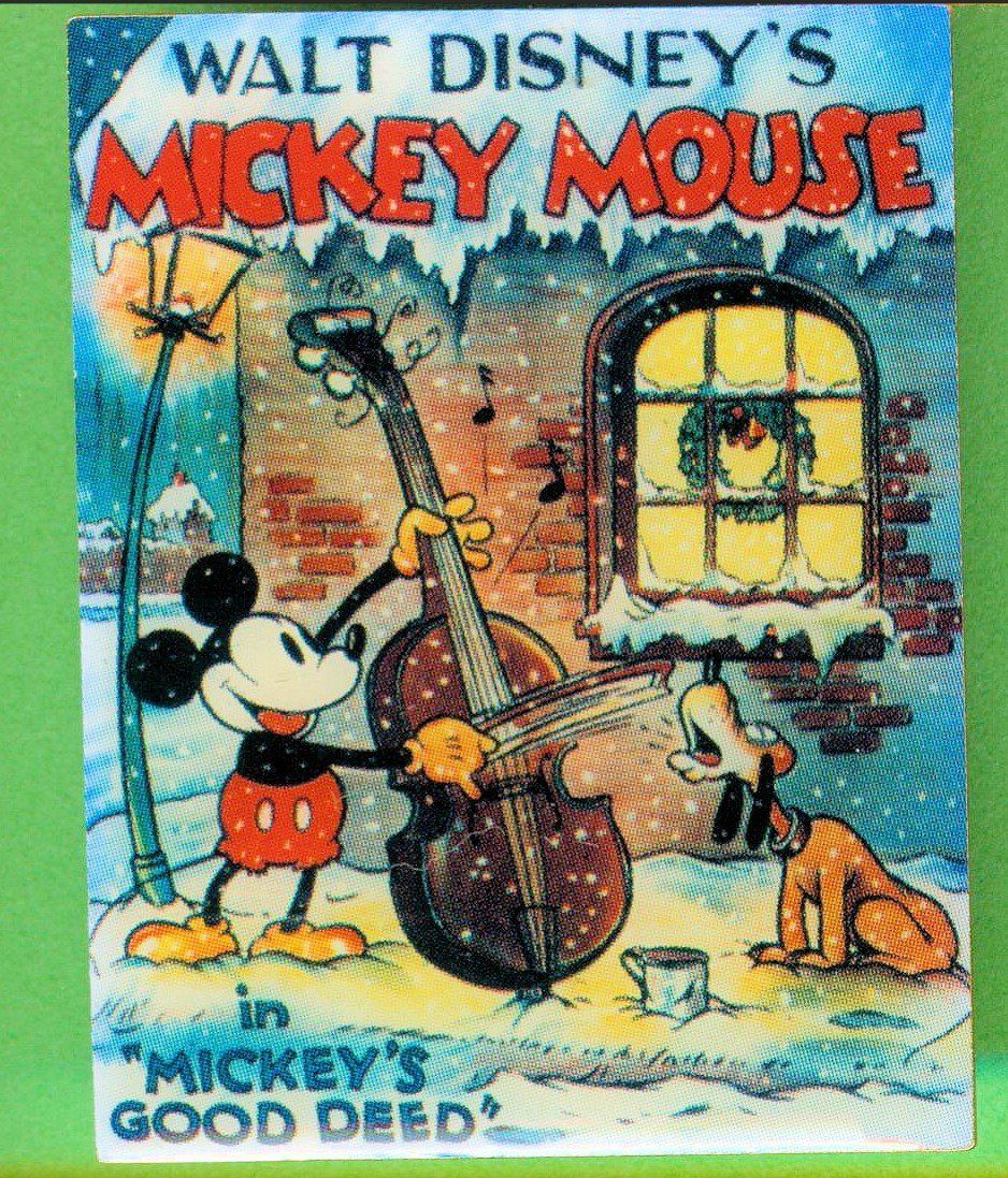 Disney Placchette & Badge: Disney   Plakat  MICKEY'S GOOD DEED – Usato da Winterthur venduto da Sammleroase