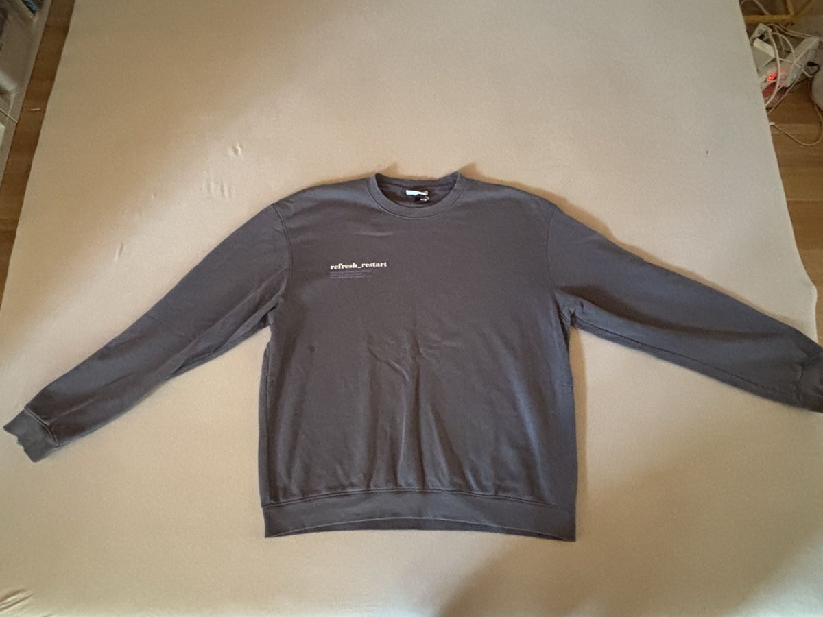 Maglioni & Felpe: Herren Pullover H&M grau Grösse M Relaxed Fit – Usato da Zürich venduto da rad_scf2