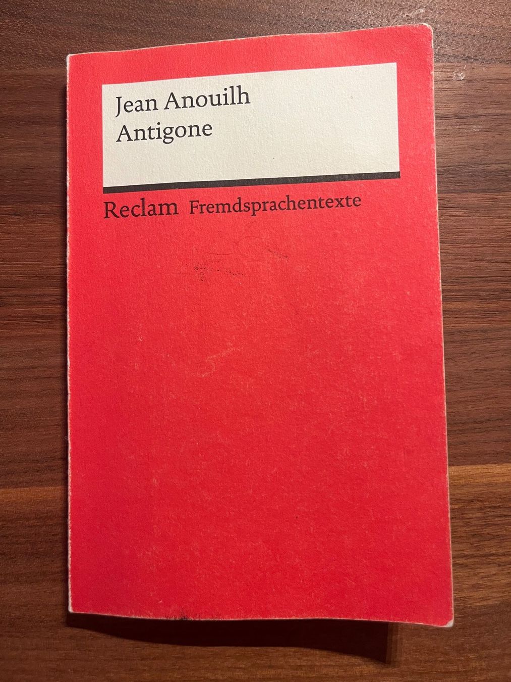Libri: Antigone - Jean Anouilh – Usato da Laupen BE venduto da lee_ym6v