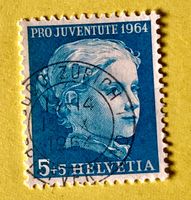 Nr.J 205 GESTEMPELT Mädchenbildnis 1964   