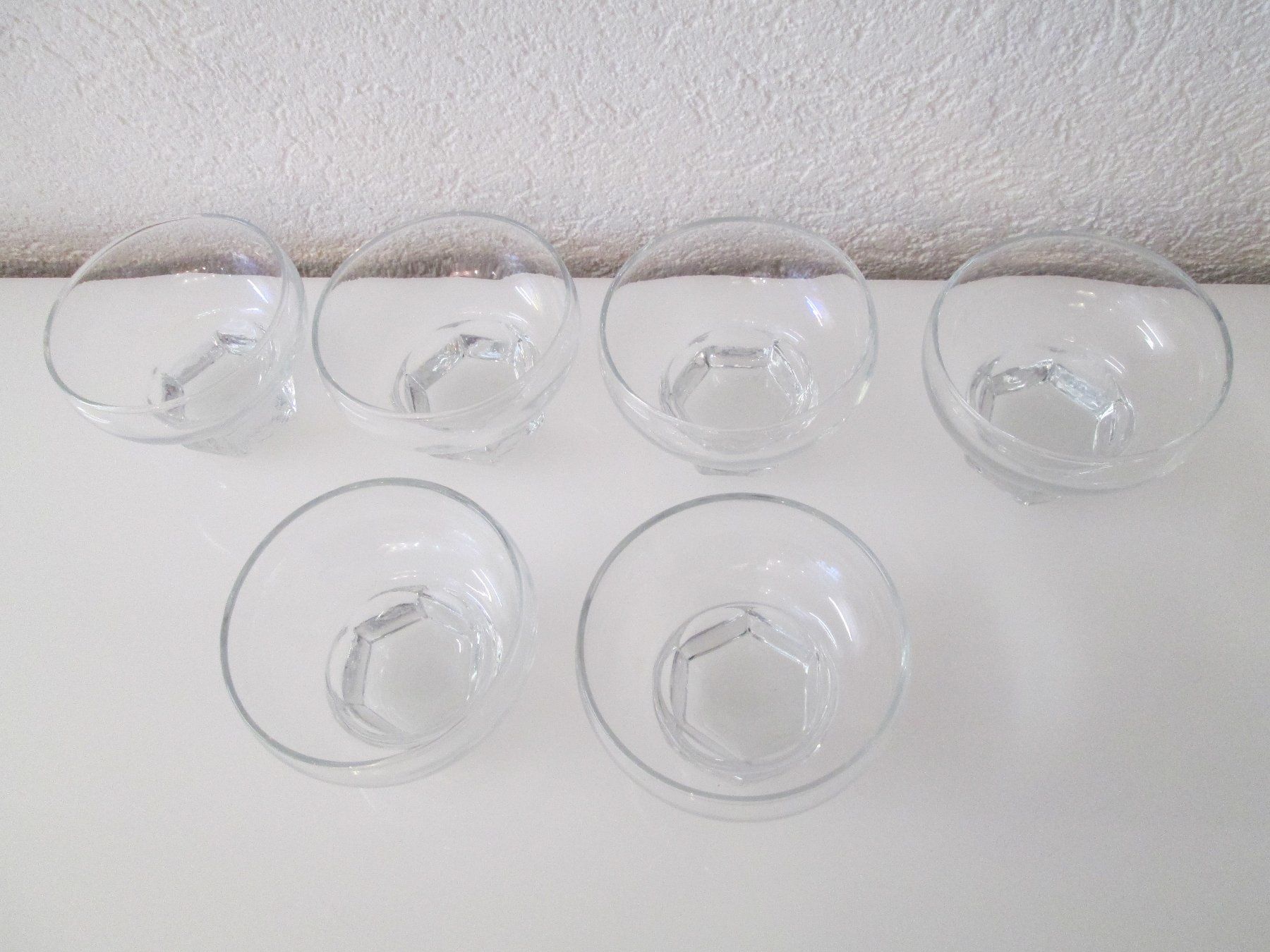 Ciotole: 6 Dessert Glas Schälchen – Usato da Movelier venduto da ddomenika 3