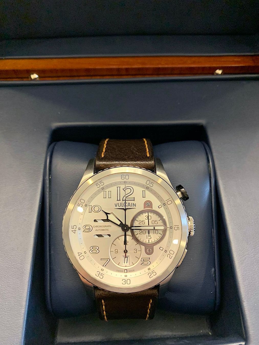 Vulcain Orologi: Vulcain Aviator Instrument Chronograph Automatic – Usato da Widen venduto da reby05 7