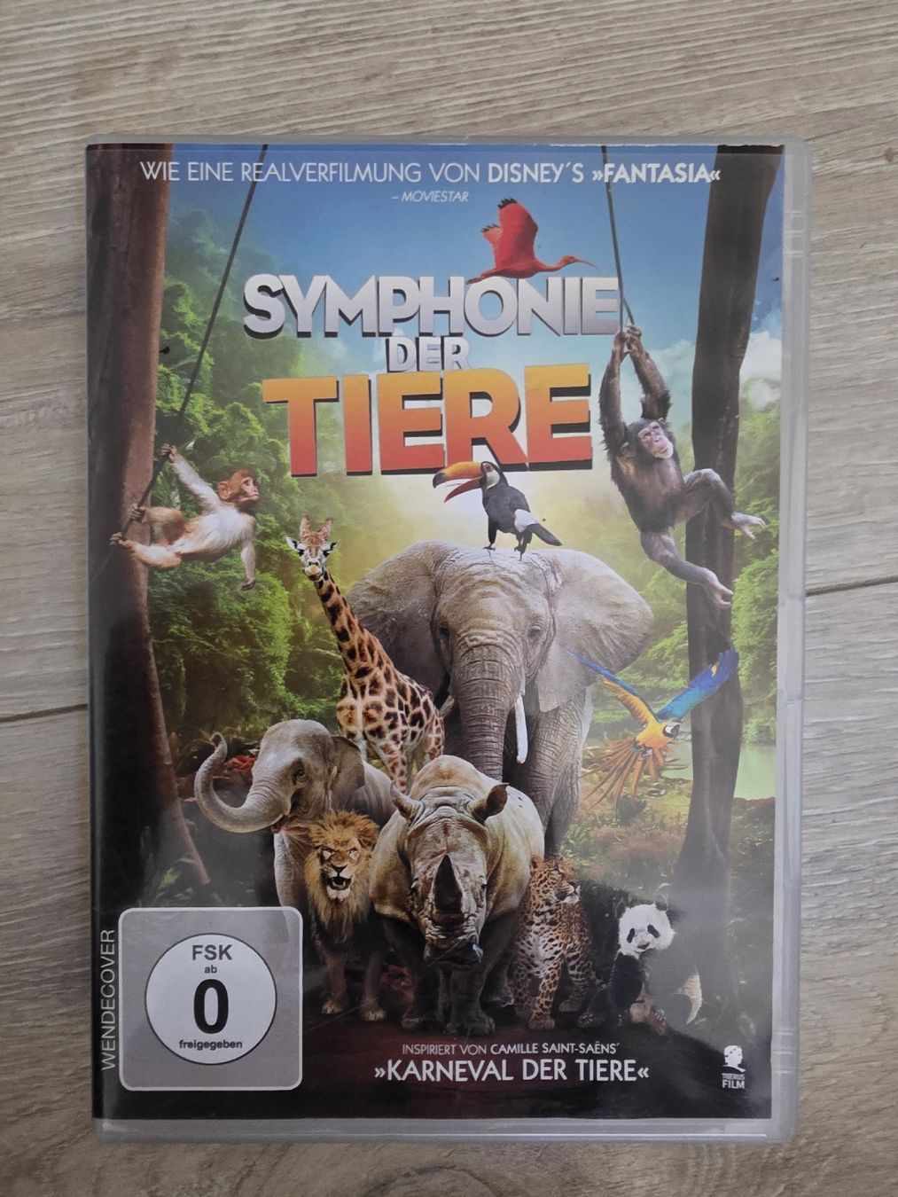 Tutti i DVDs: DVD Symphonie der Tiere  – Usato da Wigoltingen venduto da Zuckerfee84