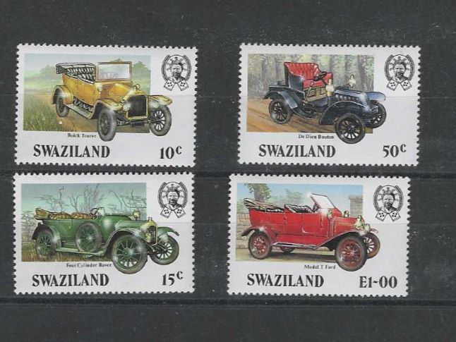 Alle Briefmarken: SWASILAND 1985 ** AUTO – Neu (gemäss Beschreibung) aus Dintikon von bonita099