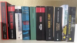 10 Bücher  Krimi Thriller