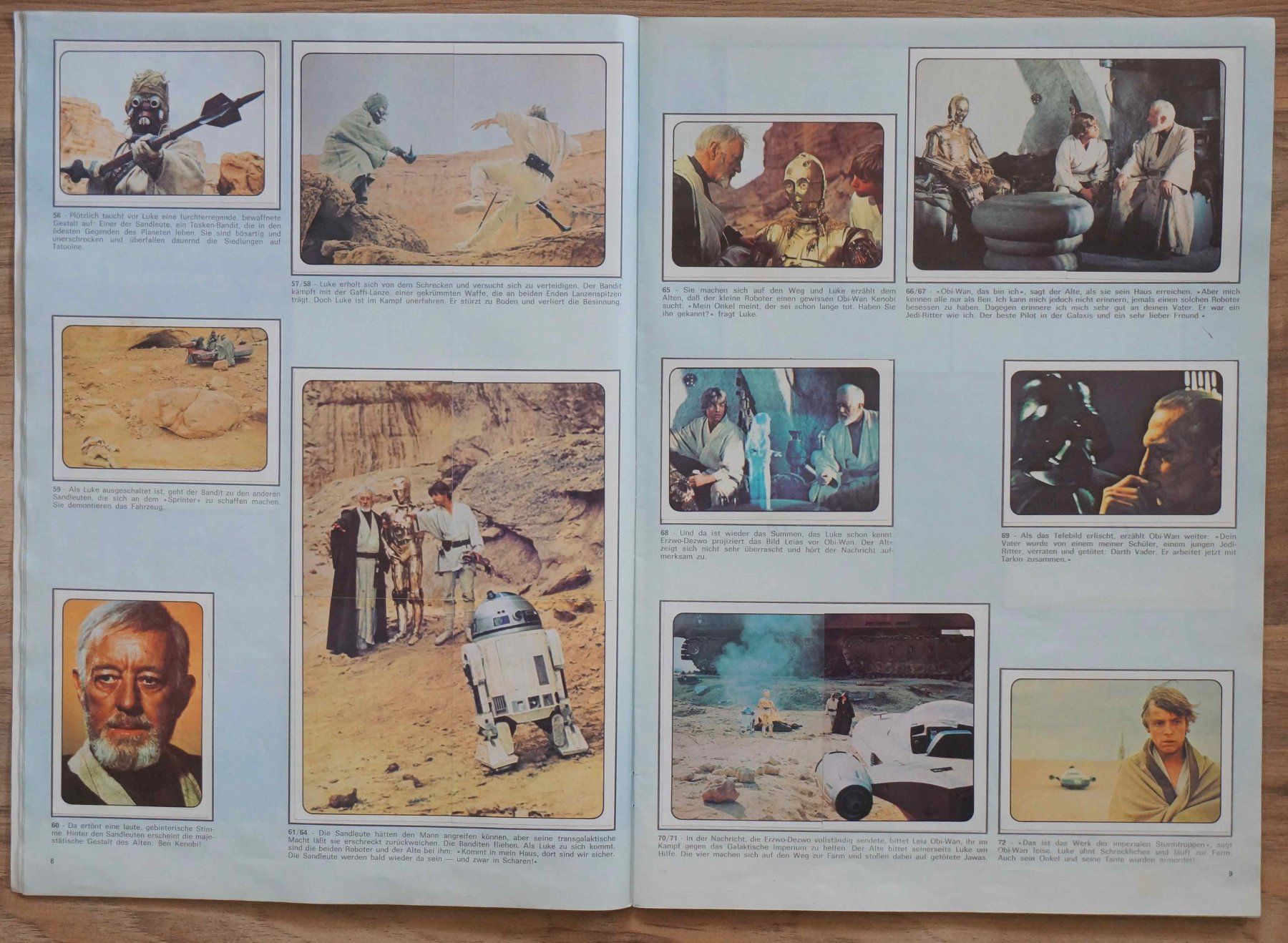 Panini Alben: Panini-Album Krieg der Sterne – Gebraucht aus Schindellegi von woneschi 3