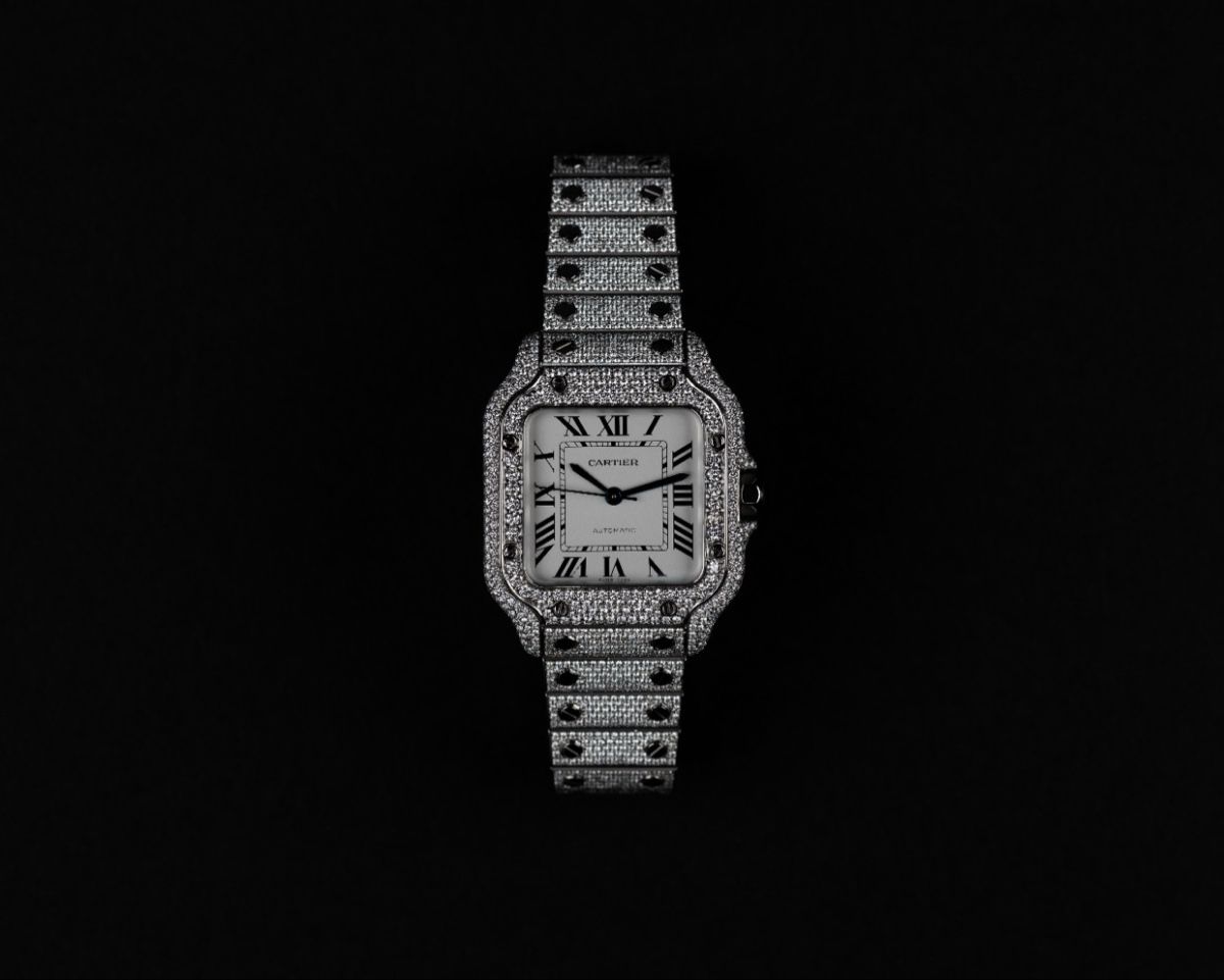 Cartier Uhren: Cartier Santos Iced Out – Neu (gemäss Beschreibung) aus Sevelen von daVinci02 1
