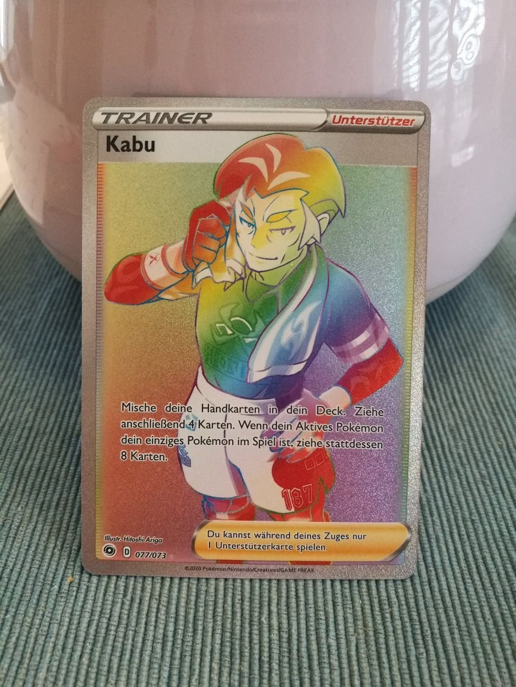 Pokémon Sammelbilder & Trading cards: Kabu, 077/073, Weg des Champs – Neu (gemäss Beschreibung) aus Wil SG von Donaldus