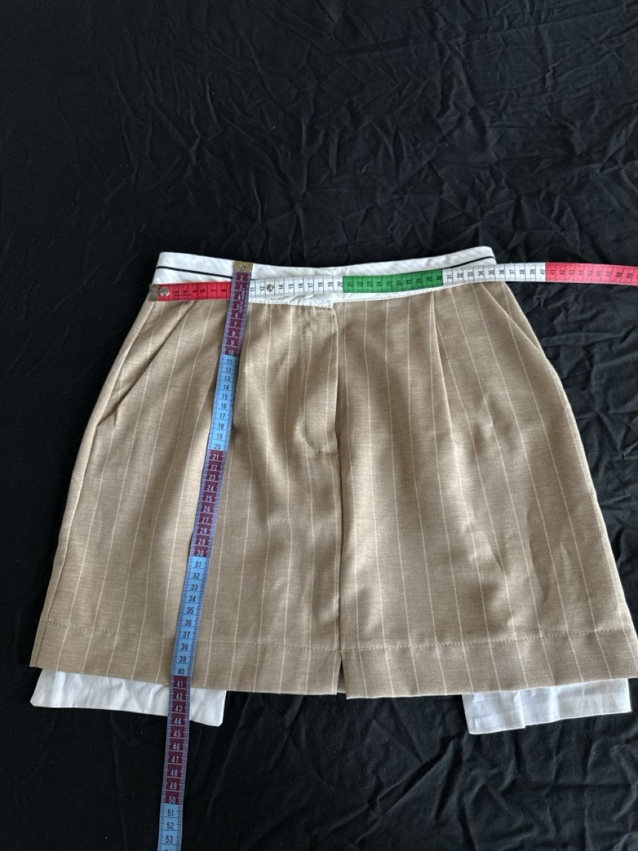 Zebra Gonne: Zebra skirt pinstripe beige size S – Nuovo (secondo la descrizione) da Biel/Bienne venduto da TanyaM02 7