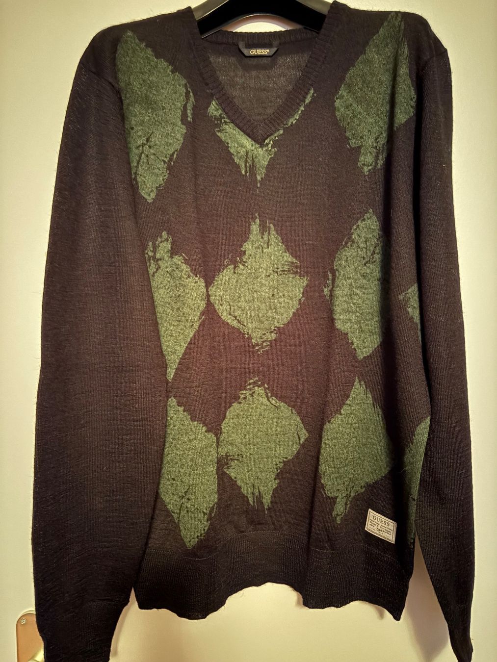 Guess Pullover & Sweatshirts: Pullover uomo Guess nero e grigio – Gebraucht aus Viganello von Orisole