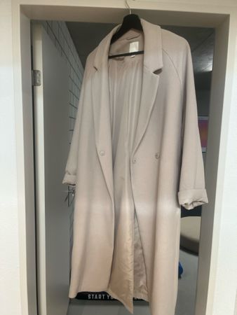 Damen Mantel H&M beige Grösse XS guter Zustand