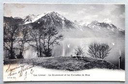 Lac Léman - Le Grammont et les Cornettes de Bise