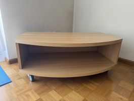 TV-Möbel Buche mit Rollen guter Zustand