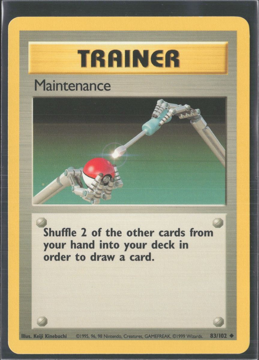 Pokémon Sammelbilder & Trading cards: POKÉMON / Maintenance / Base Set 🇺🇸 – Gebraucht aus Herzogenbuchsee von TCG-High-Quality