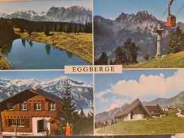 Ansichtskarte Berggasthaus Eggberge 1982