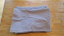 Bettbezug blau/weiss gestreift