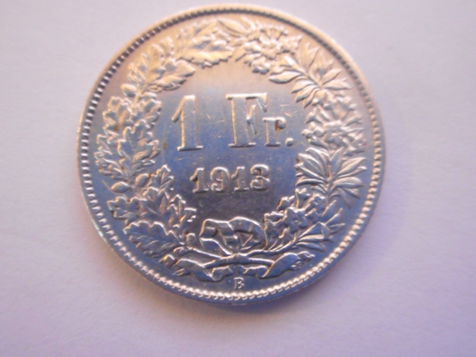 Toutes les monnaies: 1 Fr. 1913 silber  -unz – Neuf (Voir description) à Kriegstetten par pizlad2010