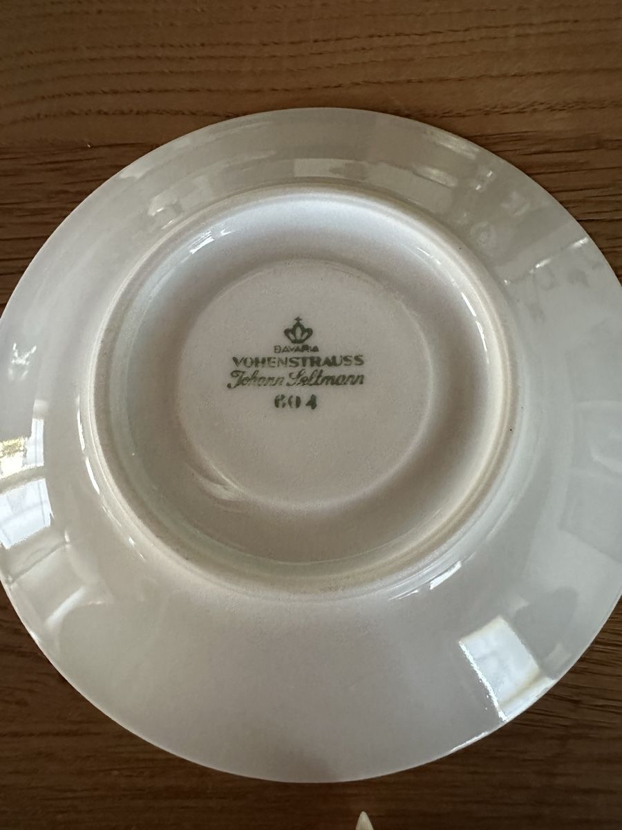 Set di piatti: Vintage Kaffeeset späte 60er Jahre – Usato da Ottikon venduto da lo99 4