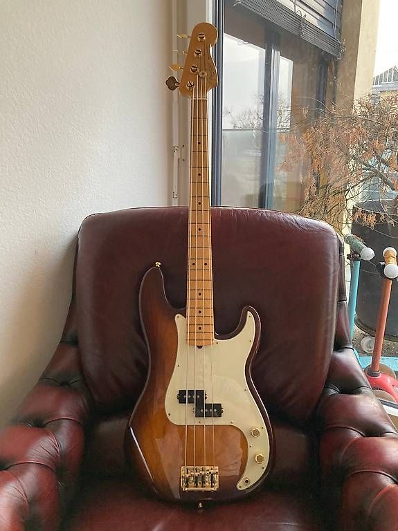 Fender Strumenti musicali: Fender 75th Anniversary Precision Bass | Édition Limitée| US – Usato da Carouge GE venduto da gui_5gtn