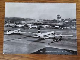 Foto-Ansichtskarte Flughafen Zurich Kloten Airport