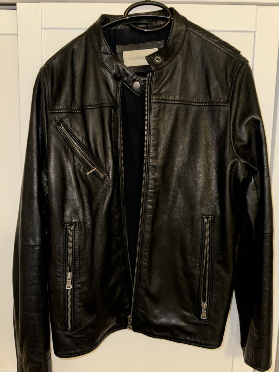 Calvin Klein Giacche: Calvin Klein Lederjacke Grösse.L – Usato da Aristau venduto da Evelinik 1