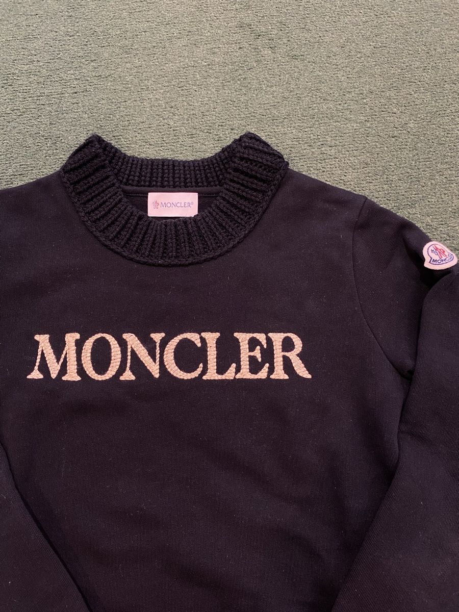 Moncler Maglioni & Felpe: Pull Moncler noir 10 ans – Usato da Lens venduto da Missminibulles 1