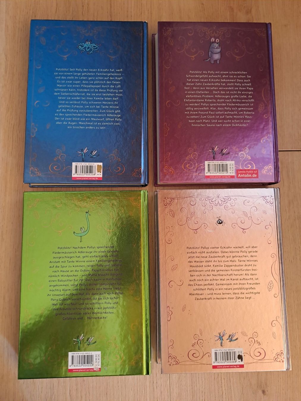 Libri: Polly Schlottermotz Band 1-4 – Usato da Untereggen venduto da ros_kz89 1