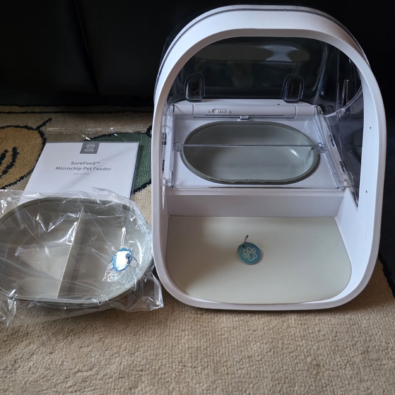 Sure Petcare Mangimi: Distributore cibo SureFeed Sure Petcare  – Usato da Rancate venduto da sarah357