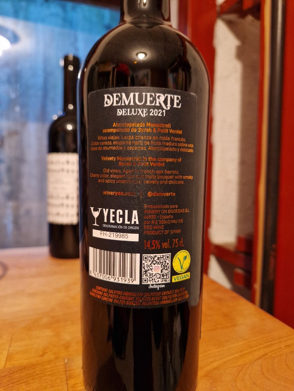 Vino: 2 bouteilles de Demuerte Deluxe 2021 – Nuovo (secondo la descrizione) da Vuadens venduto da adrien8 1