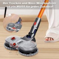 6 Wischpads Wischaufsatz Dyson V15 V11 V10 V8 V7 Staubsauger