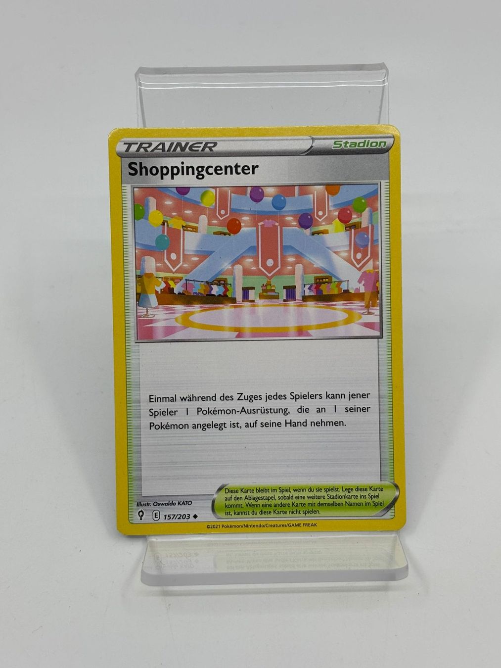 Pokémon Carte collezionabili: Pokemon Shoppingcenter 157/203 – Usato da Herisau venduto da Pokemon2026