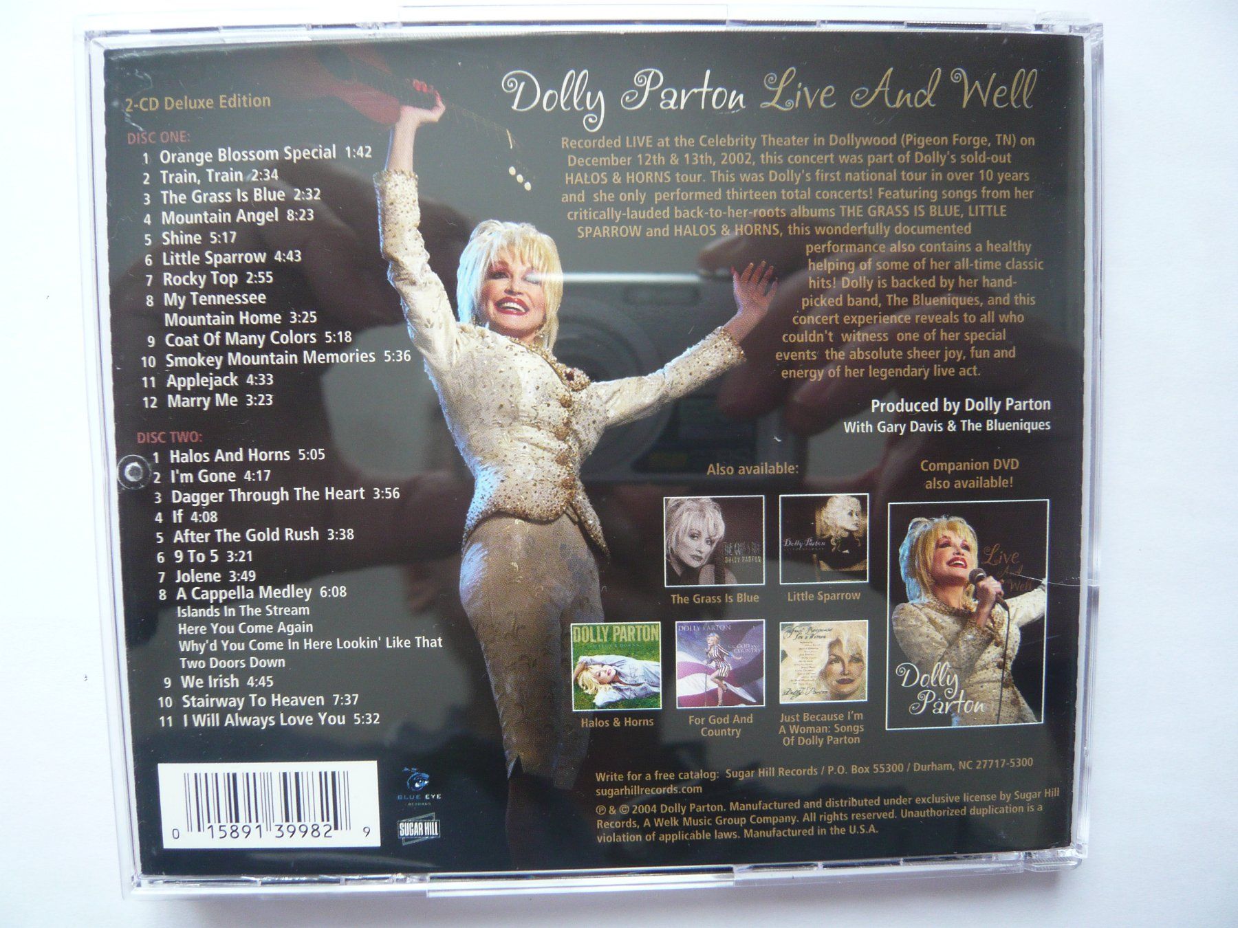 CDs: DOLLY PARTON Live And Well – D'occasion à Winterthur par Cajun 2