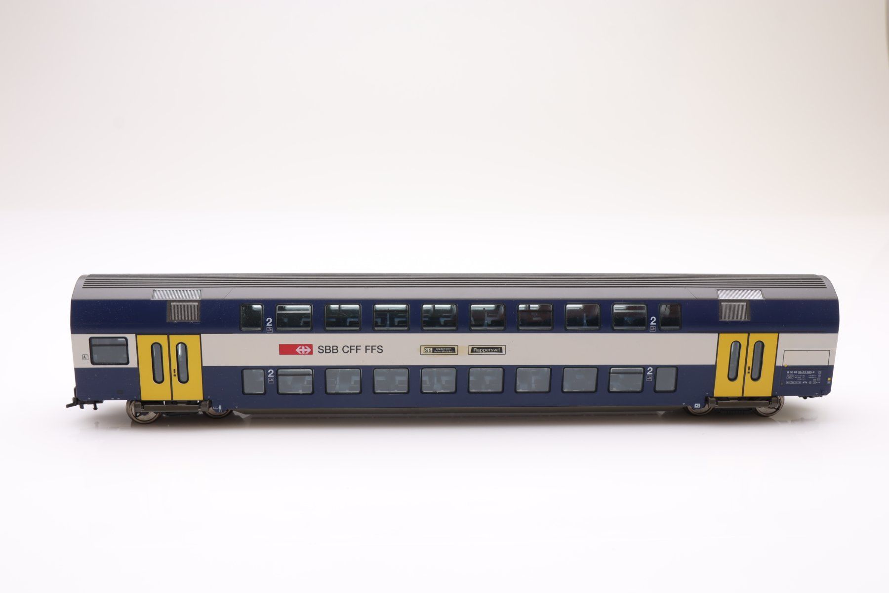 Fleischmann Modelleisenbahnen: Fleischmann 5134 K SBB Doppelstockwagen, H0 – Neu (gemäss Beschreibung) aus Ried (Muotathal) von Modellbahn.swiss 1