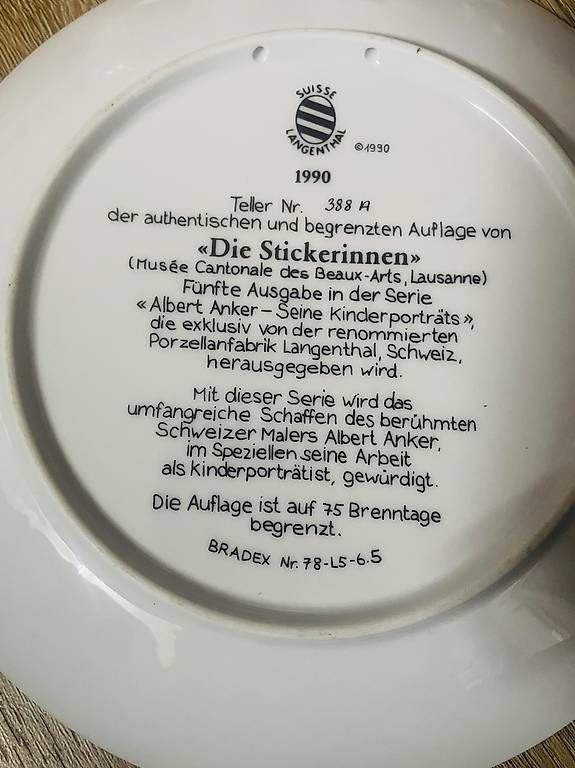 Teller: 2 Teller Langenthal und Bareuther – Gebraucht aus Buchs AG von fpatricia 4
