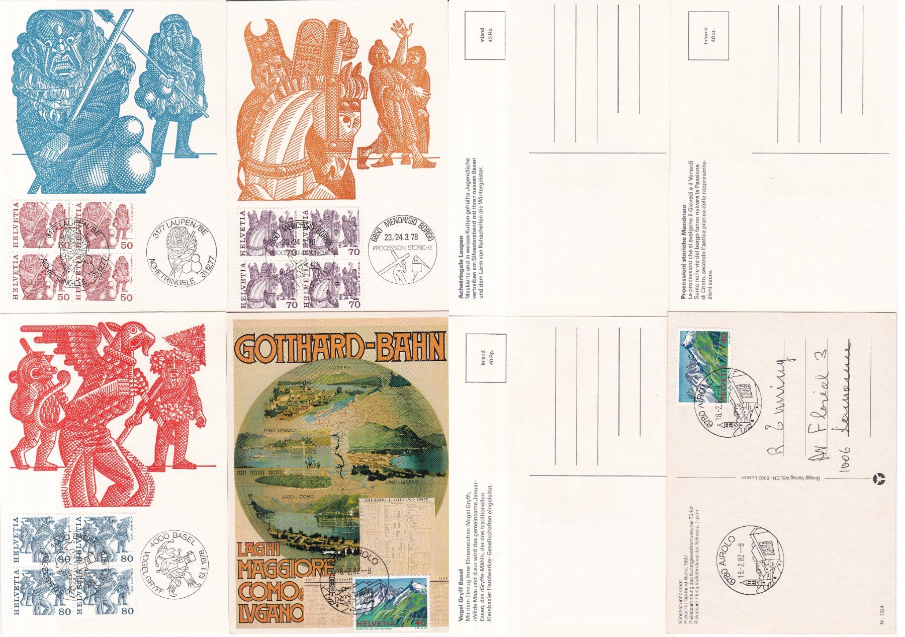 Tous les timbres: 40 Stk. CH Maximumkarten ab 1965 – D'occasion à Münchwilen AG par Nesar 4
